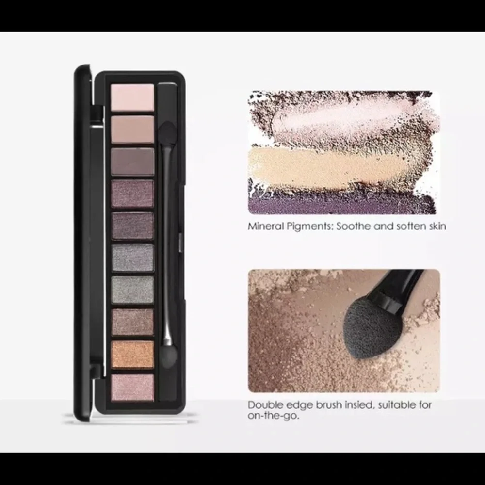 EYESHADOW &‎ MAKEUP BRUSH SET